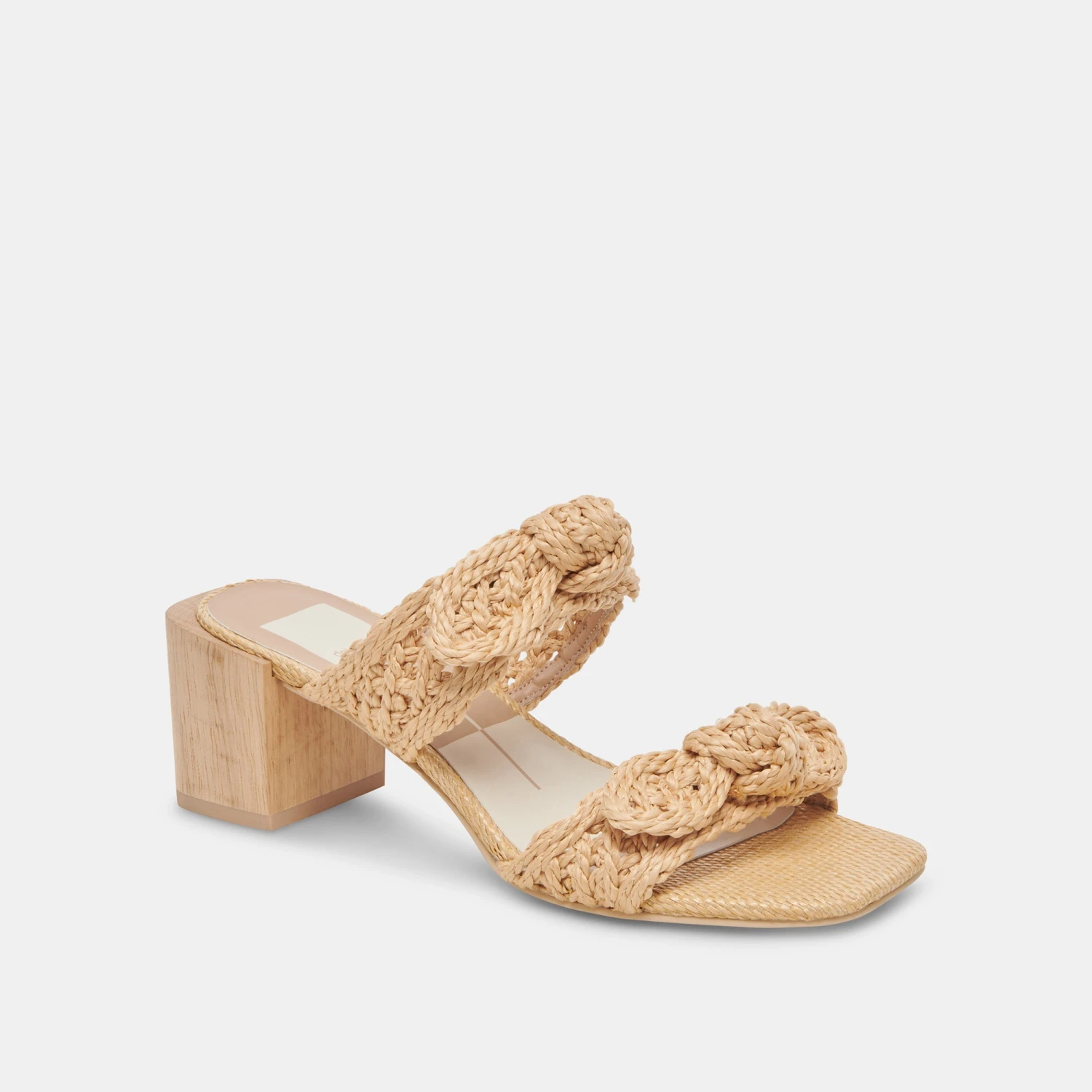 Dolce Vita ZEMMIE SANDALS LT NATURAL RAFFIA 3 Dolce Vita ZEMMIE SANDALS LT NATURAL RAFFIA - Image 3