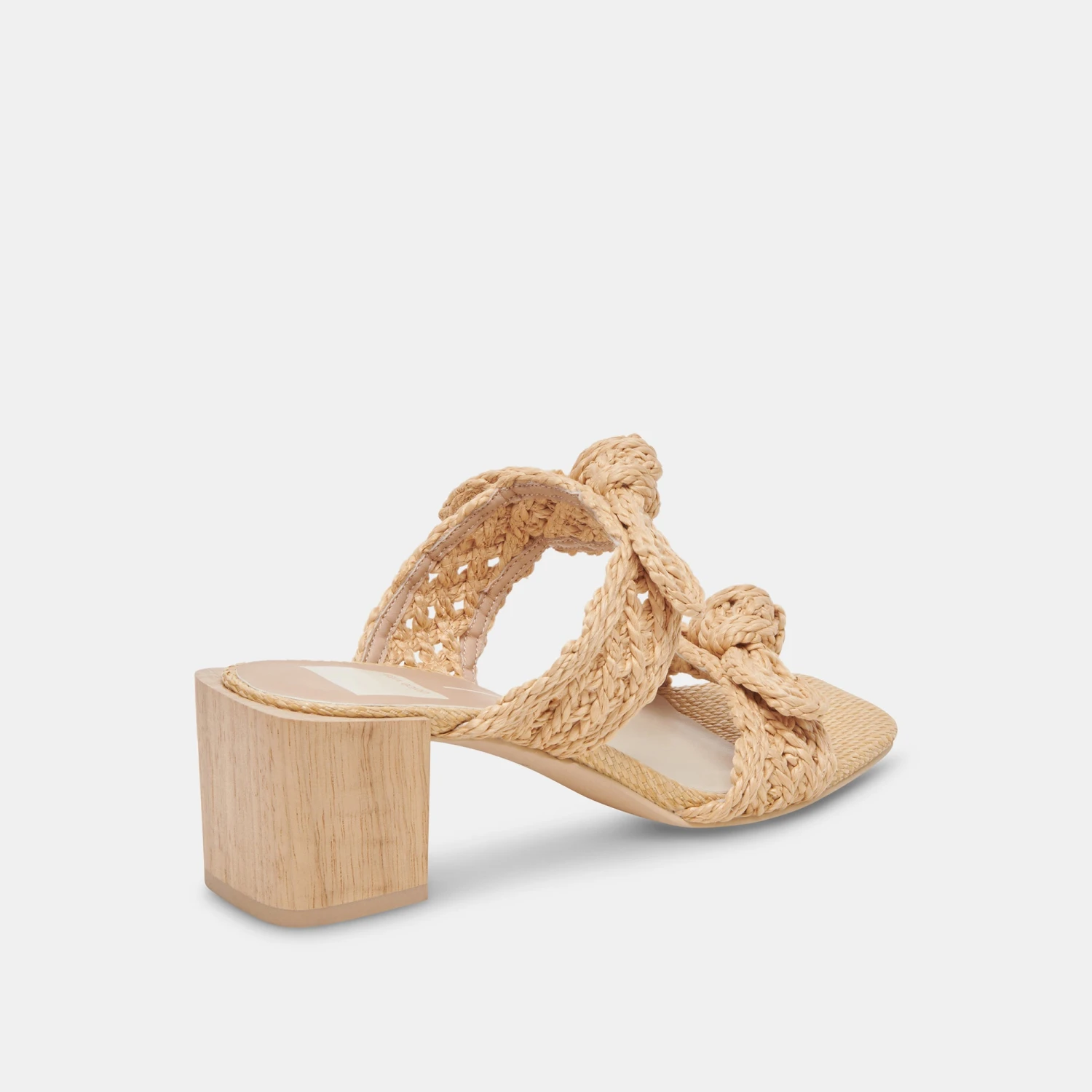 Dolce Vita ZEMMIE SANDALS LT NATURAL RAFFIA 5 Dolce Vita ZEMMIE SANDALS LT NATURAL RAFFIA - Image 5