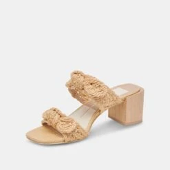 Dolce Vita ZEMMIE SANDALS LT NATURAL RAFFIA 16 Dolce Vita ZEMMIE SANDALS LT NATURAL RAFFIA -Modish Shoe DOLCEVITA HEELS ZEMMIE LTNATURALRAFFIA 08