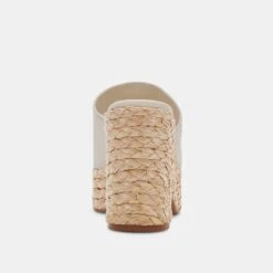 ELORA HEELS IVORY LEATHER 17 ELORA HEELS IVORY LEATHER -Modish Shoe DOLCEVITA HEEL ELORA IVORYLEATHER 05