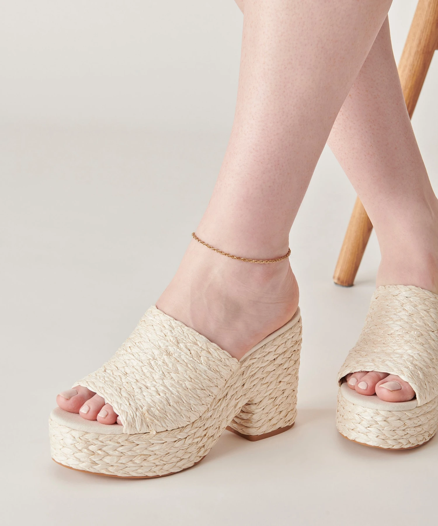 ELORA HEELS LT NATURAL RAFFIA 6 ELORA HEELS LT NATURAL RAFFIA - Image 6