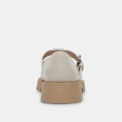 Dolce Vita EBBIE FLATS IVORY PATENT LEATHER -Modish Shoe DOLCEVITA LOAFERS EBBIE IVORYPATENETLEATHER 05