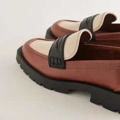 Dolce Vita ELIAS FLATS BROWN BLACK LEATHER -Modish Shoe DOLCEVITA LOAFERS ELIAS BROWNBLACKLEATHER 2 4b63c58d 9f63 405a 89b2 082c83917478