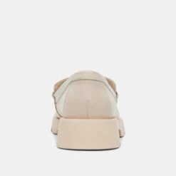 Dolce Vita ERNA FLATS IVORY LEATHER -Modish Shoe DOLCEVITA LOAFERS ERNA IVORYLEATHER 05