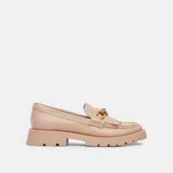 Dolce Vita ERNA WIDE FLATS LT BLUSH LEATHER
