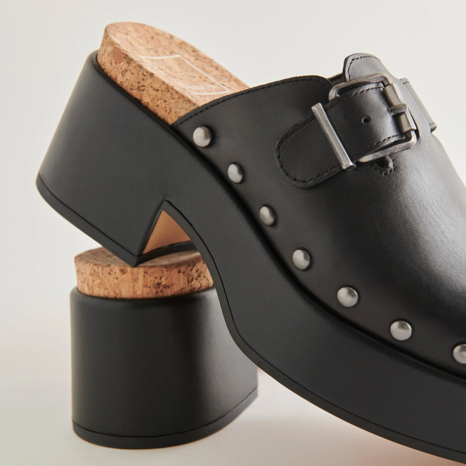 Dolce Vita YEVAN CLOGS BLACK LEATHER 5 Dolce Vita YEVAN CLOGS BLACK LEATHER - Image 5
