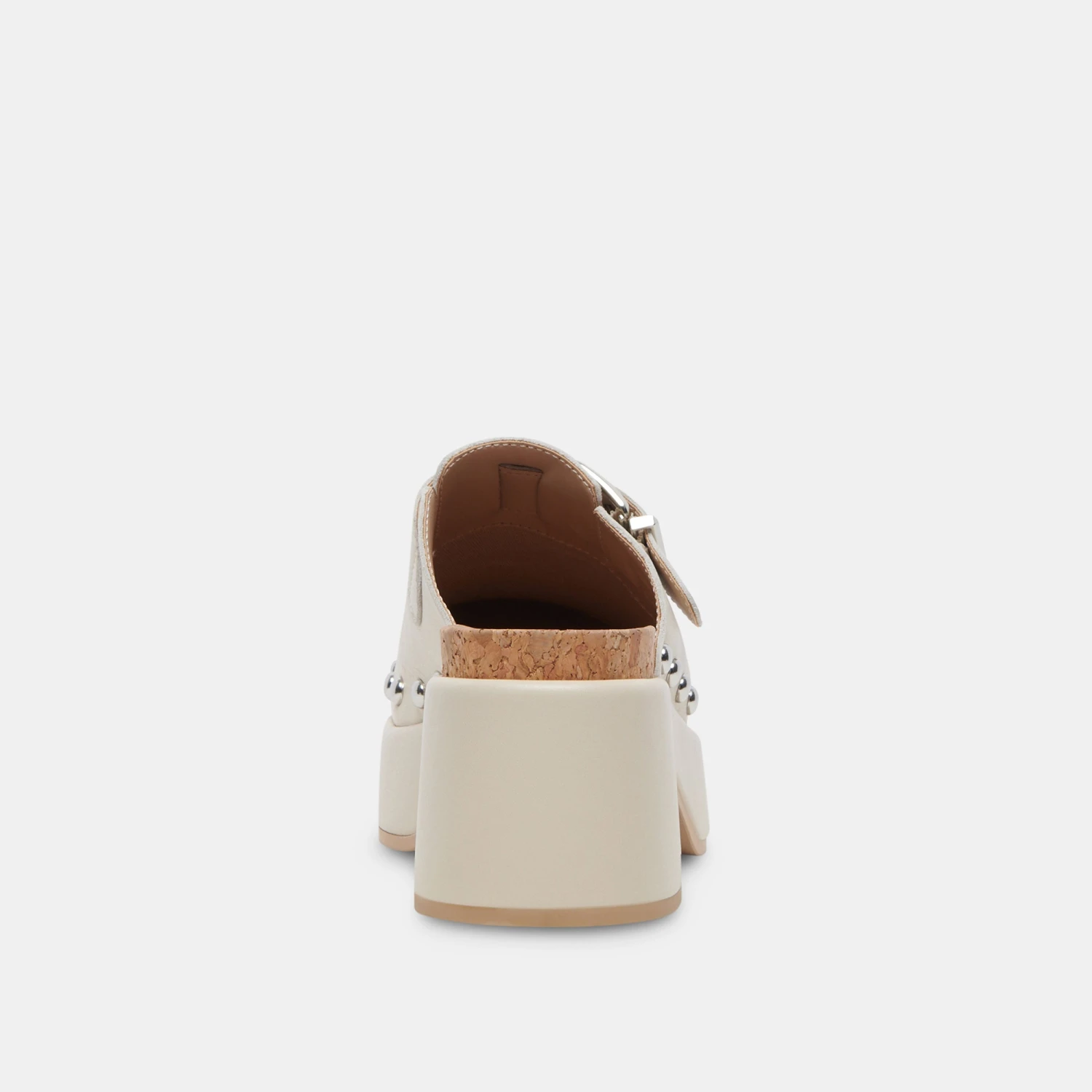 Dolce Vita YEVAN CLOGS IVORY LEATHER 7 Dolce Vita YEVAN CLOGS IVORY LEATHER - Image 7