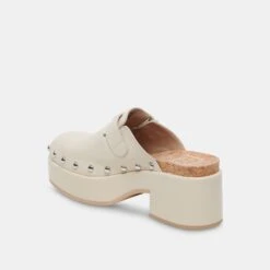 Dolce Vita YEVAN CLOGS IVORY LEATHER 13 Dolce Vita YEVAN CLOGS IVORY LEATHER -Modish Shoe DOLCEVITA LOAFER YEVAN IVORYLEATHER 09