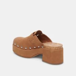 Dolce Vita YEVAN CLOGS PRALINE NUBUCK -Modish Shoe DOLCEVITA LOAFER YEVAN PRALINENUBUCK 09