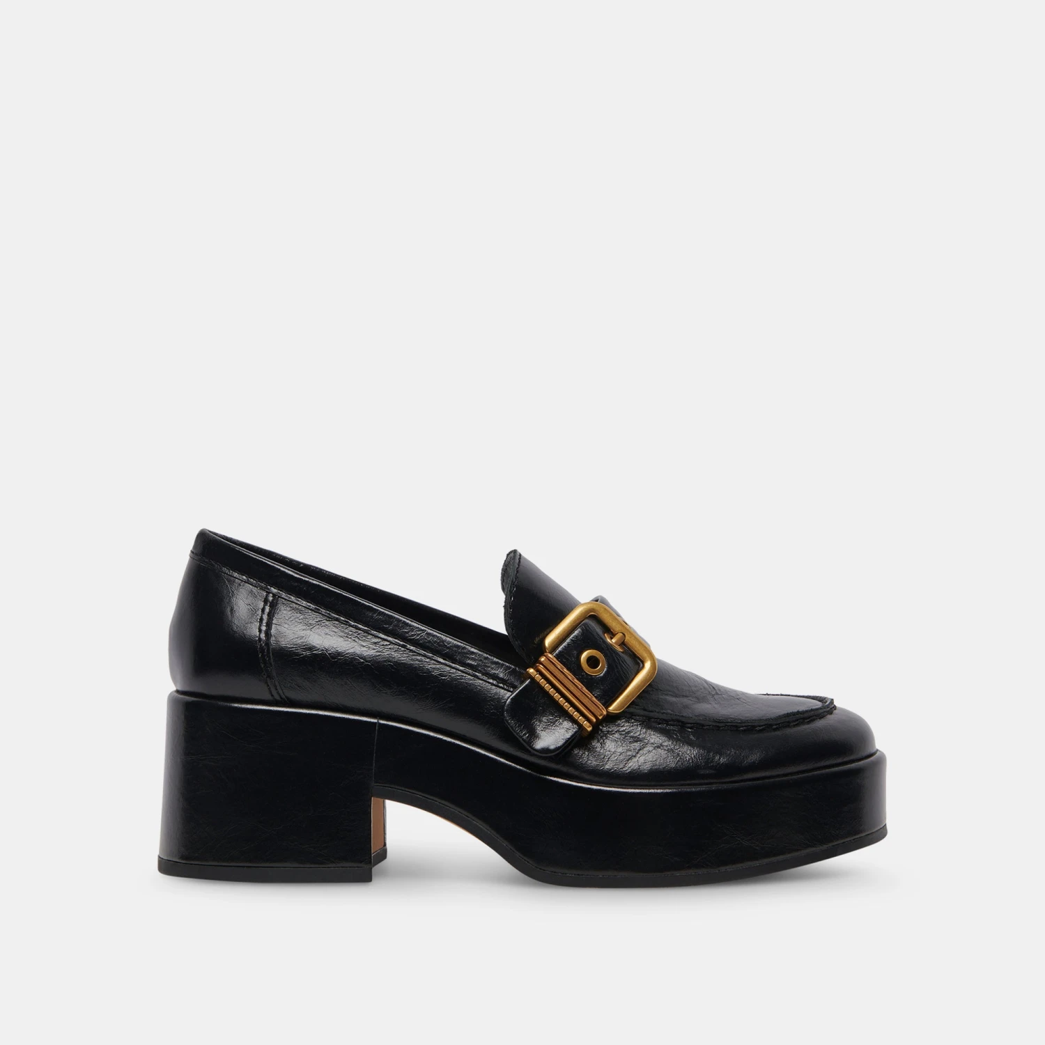 Dolce Vita YONDER LOAFERS MIDNIGHT CRINKLE PATENT 1 Dolce Vita YONDER LOAFERS MIDNIGHT CRINKLE PATENT