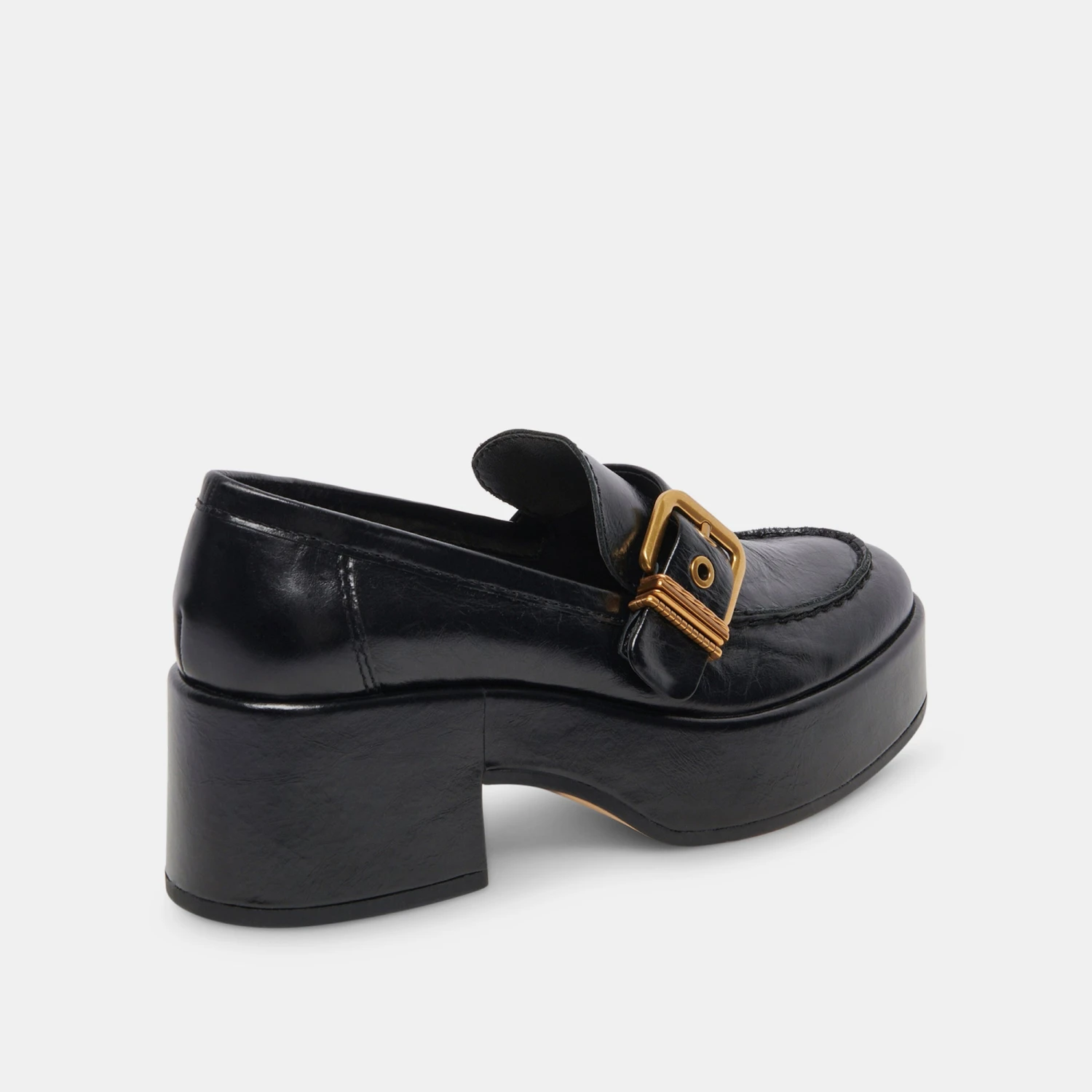 Dolce Vita YONDER LOAFERS MIDNIGHT CRINKLE PATENT 3 Dolce Vita YONDER LOAFERS MIDNIGHT CRINKLE PATENT - Image 3