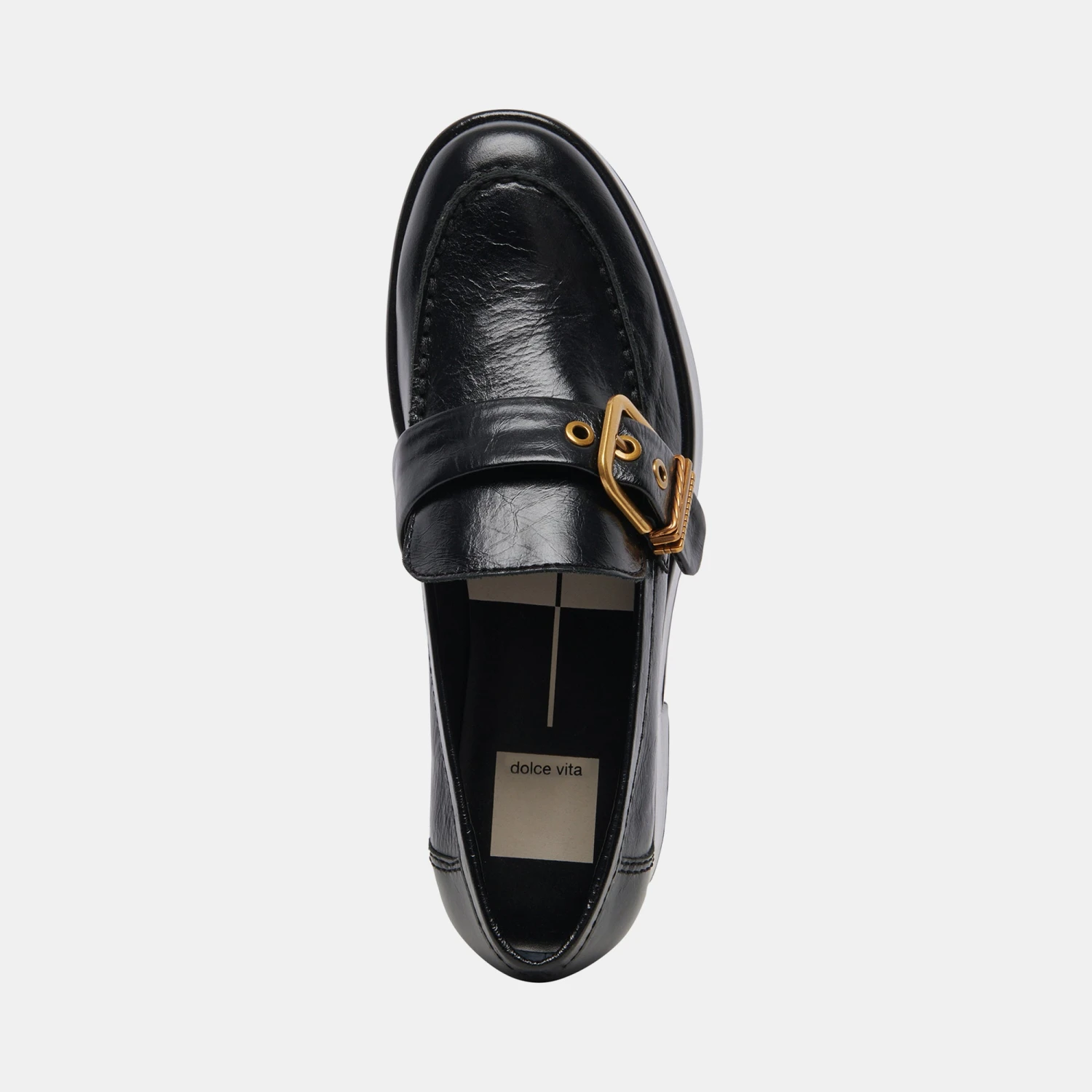 Dolce Vita YONDER LOAFERS MIDNIGHT CRINKLE PATENT 8 Dolce Vita YONDER LOAFERS MIDNIGHT CRINKLE PATENT - Image 8