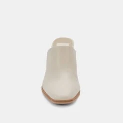 PAREZ MULES CREAM LEATHER -Modish Shoe DOLCEVITA MULES PAREZ CREAMLEATHER 04