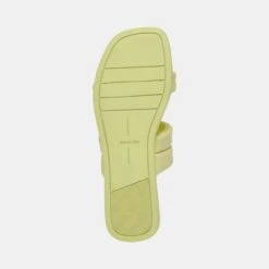 ADORE SANDALS LEMON CREAM LEATHER -Modish Shoe DOLCEVITA SANDALS ADORE LEMONCREAMLEATHER 07