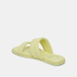 ADORE SANDALS LEMON CREAM LEATHER -Modish Shoe DOLCEVITA SANDALS ADORE LEMONCREAMLEATHER 09