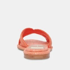 ATOMIC SANDALS ORANGE RAFFIA -Modish Shoe DOLCEVITA SANDALS ATOMIC ORANGERAFFIA 05