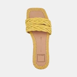 AVANNA SANDALS YELLOW LEATHER -Modish Shoe DOLCEVITA SANDALS AVANNA YELLOWLEATHER 06