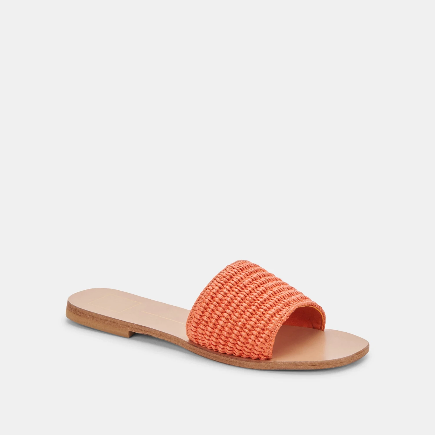 BELLE SANDALS ORANGE RAFFIA 2 BELLE SANDALS ORANGE RAFFIA - Image 2