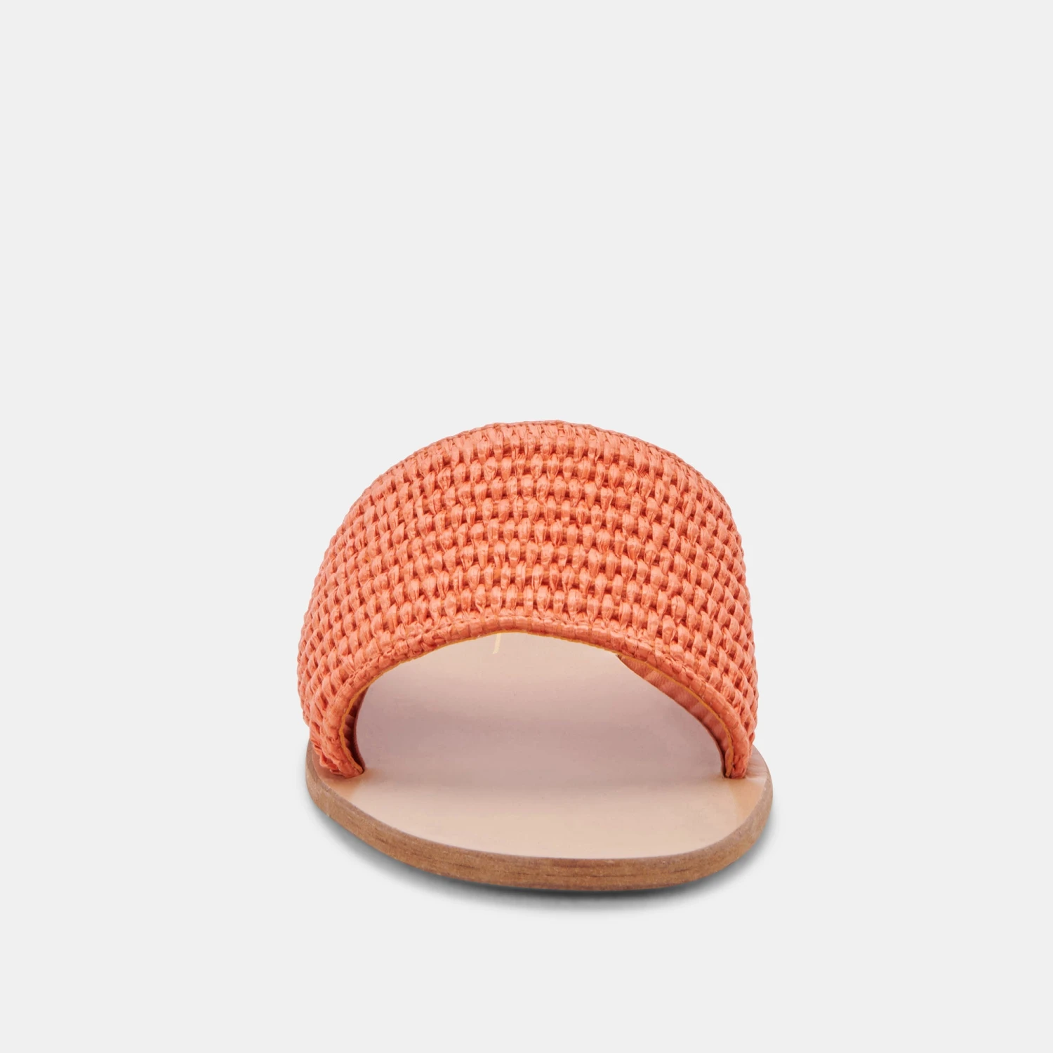 BELLE SANDALS ORANGE RAFFIA 6 BELLE SANDALS ORANGE RAFFIA - Image 6