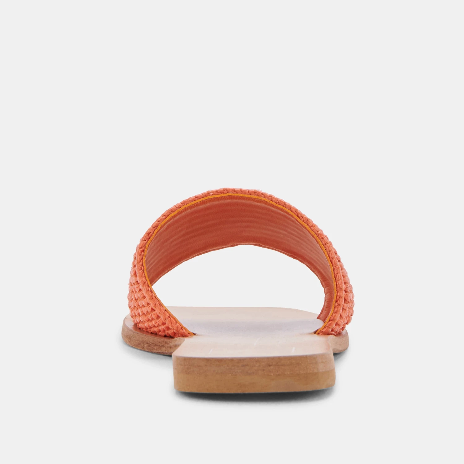 BELLE SANDALS ORANGE RAFFIA 7 BELLE SANDALS ORANGE RAFFIA - Image 7