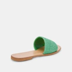 BELLE SANDALS SEAGLASS RAFFIA -Modish Shoe DOLCEVITA SANDALS BELLE SEAGLASSRAFFIA 03