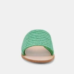 BELLE SANDALS SEAGLASS RAFFIA -Modish Shoe DOLCEVITA SANDALS BELLE SEAGLASSRAFFIA 04