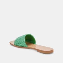 BELLE SANDALS SEAGLASS RAFFIA -Modish Shoe DOLCEVITA SANDALS BELLE SEAGLASSRAFFIA 09