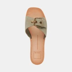 CABANA SANDALS SAGE NUBUCK -Modish Shoe DOLCEVITA SANDALS CABANA SAGENUBUCK 06