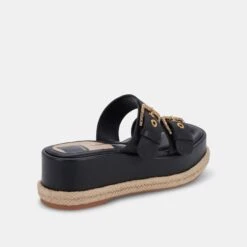 CANYON SANDALS BLACK LEATHER 11 CANYON SANDALS BLACK LEATHER -Modish Shoe DOLCEVITA SANDALS CANYON BLACKLEATHER 03