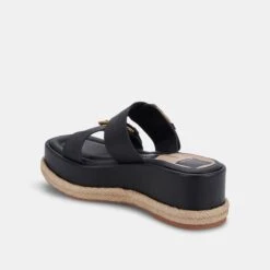 CANYON SANDALS BLACK LEATHER 13 CANYON SANDALS BLACK LEATHER -Modish Shoe DOLCEVITA SANDALS CANYON BLACKLEATHER 09