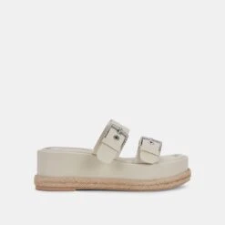 CANYON SANDALS IVORY LEATHER