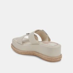 CANYON SANDALS IVORY LEATHER -Modish Shoe DOLCEVITA SANDALS CANYON IVORYLEATHER 09