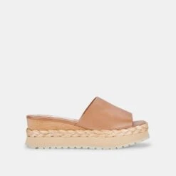 FRANCY WEDGES SADDLE LEATHER