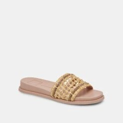 Dolce Vita GWENN SANDALS NATURAL RAFFIA -Modish Shoe DOLCEVITA SANDALS GWENN NATURALRAFFIA 01