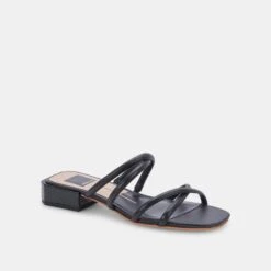 New Arrival -Modish Shoe DOLCEVITA SANDALS HAPI BLACKLEATHER 01 74e8e9d0 be4d 4122 a90d af71da5db939
