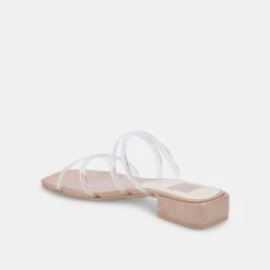 HAPI SANDALS CRYSTAL VINYL -Modish Shoe DOLCEVITA SANDALS HAPI CRYSTALVINYL 09