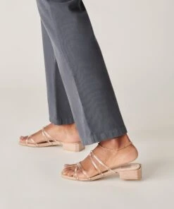 HAPI SANDALS CRYSTAL VINYL -Modish Shoe DOLCEVITA SANDALS HAPI CRYSTALVINYL ONFOOT 2