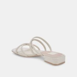 HAPI WIDE SANDALS IVORY LEATHER -Modish Shoe DOLCEVITA SANDALS HAPI IVORYEMBOSSEDSTELLA 09 fc2229ef d022 49ca 8d21 b0ddabb50c8c