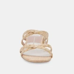 HAPI WIDE SANDALS LT NATURAL RAFFIA -Modish Shoe DOLCEVITA SANDALS HAPI LTNATURALRAFFIA 04