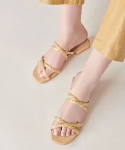 HAPI WIDE SANDALS LT NATURAL RAFFIA -Modish Shoe DOLCEVITA SANDALS HAPI LTNATURALRAFFIA ONFOOT 3 38ef5404 e7c0 49c8 8f8a 11dac75f7245