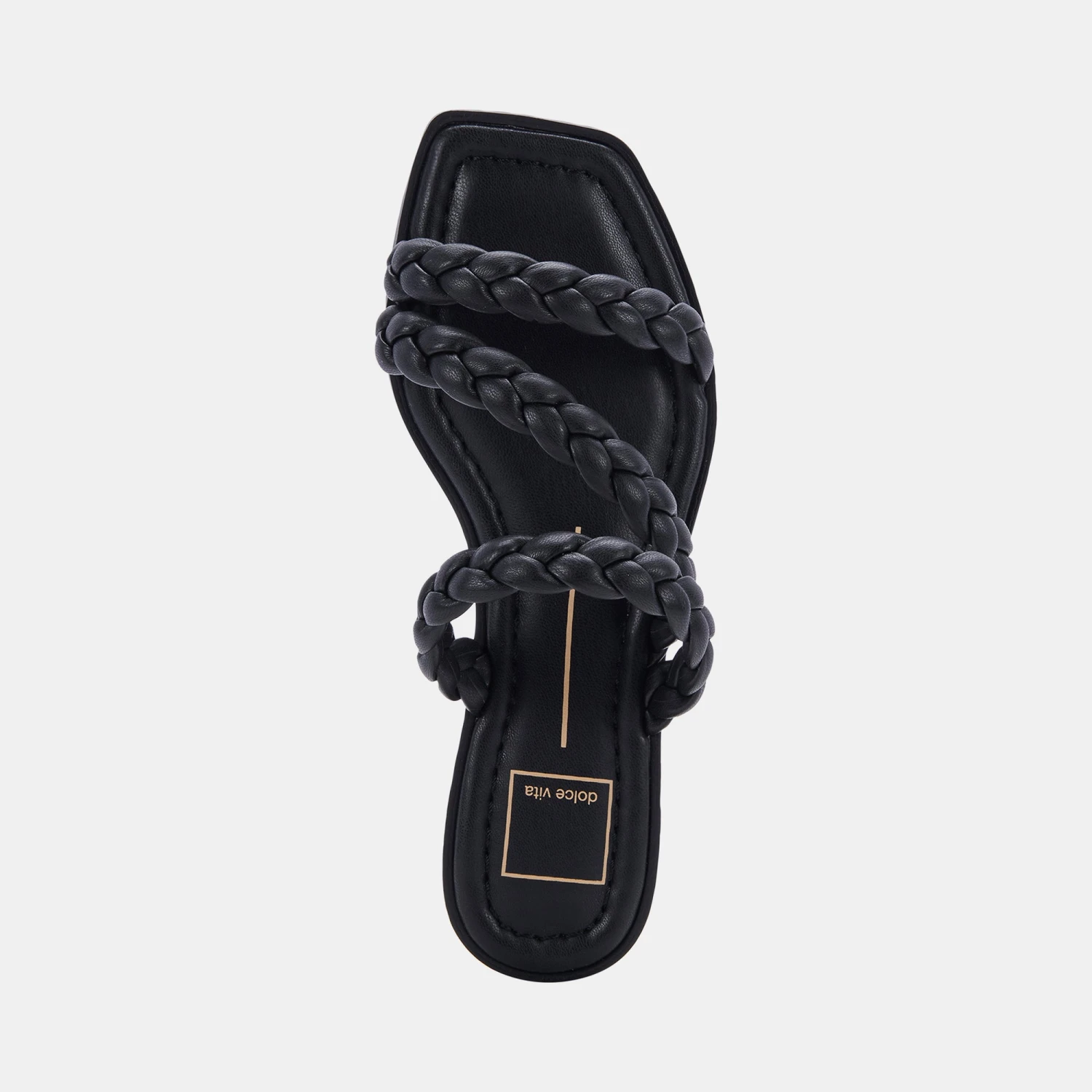 IMAN WIDE SANDALS BLACK STELLA 8 IMAN WIDE SANDALS BLACK STELLA - Image 8