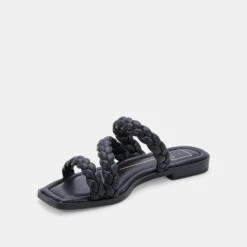 IMAN SANDALS BLACK STELLA -Modish Shoe DOLCEVITA SANDALS IMAN BLACKSTELLA 08