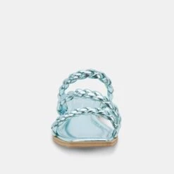 IMAN SANDALS BLUE METALLIC STELLA -Modish Shoe DOLCEVITA SANDALS IMAN ELECTRICBLUEMETALLICSTELLA 04