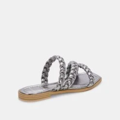 IMAN SANDALS GRAPHITE METALLIC STELLA -Modish Shoe DOLCEVITA SANDALS IMAN GRAPHITEMETALLICSTELLA 03