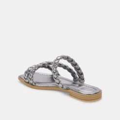 IMAN SANDALS GRAPHITE METALLIC STELLA -Modish Shoe DOLCEVITA SANDALS IMAN GRAPHITEMETALLICSTELLA 09