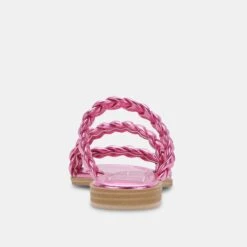 IMAN SANDALS MAGENTA METALLIC STELLA -Modish Shoe DOLCEVITA SANDALS IMAN MAGENTAMETALLICSTELLA 05