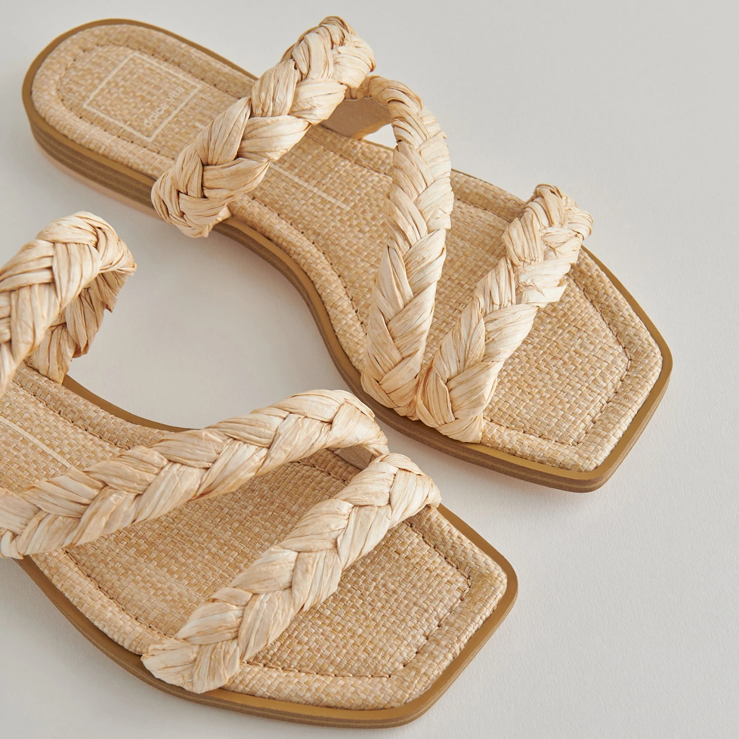 IMAN SANDALS LT NATURAL RAFFIA 3 IMAN SANDALS LT NATURAL RAFFIA - Image 3