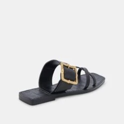 LOWYN SANDALS BLACK LEATHER 11 LOWYN SANDALS BLACK LEATHER -Modish Shoe DOLCEVITA SANDALS LOWYN BLACKLEATHER 03