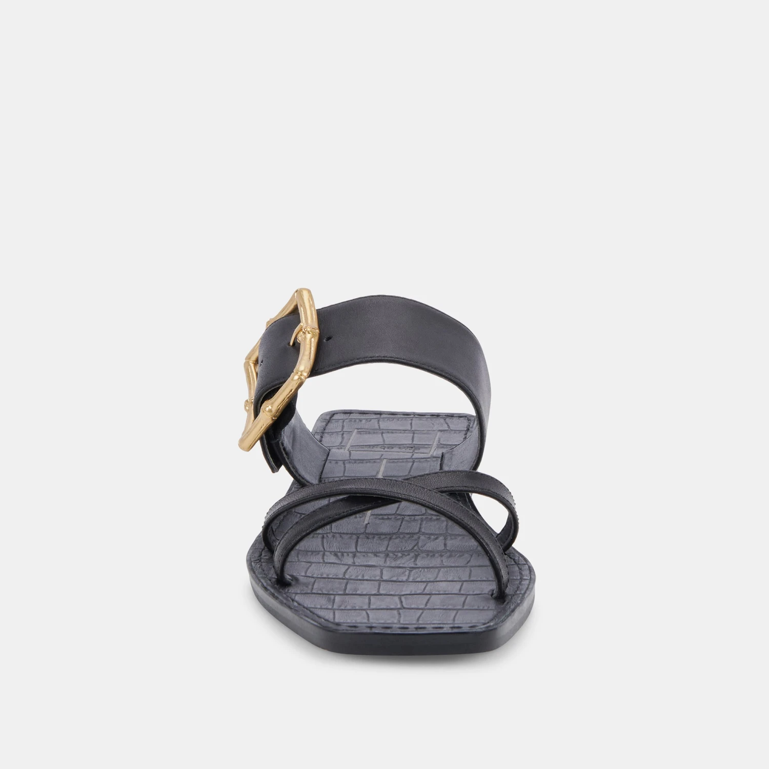 LOWYN SANDALS BLACK LEATHER 6 LOWYN SANDALS BLACK LEATHER - Image 6