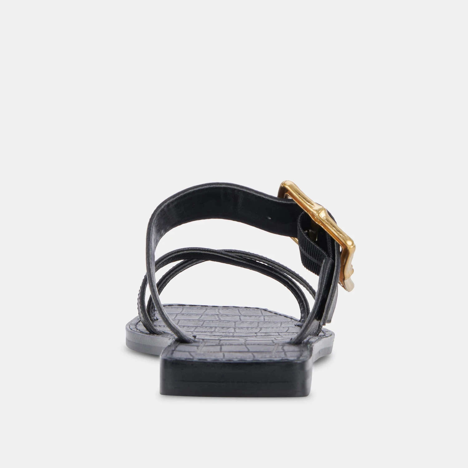 LOWYN SANDALS BLACK LEATHER 7 LOWYN SANDALS BLACK LEATHER - Image 7